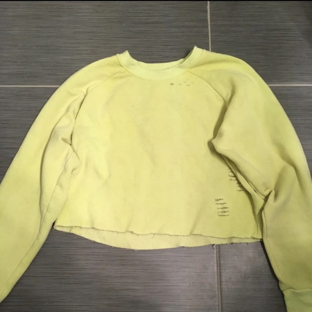 Cropped urban outfitters sweater